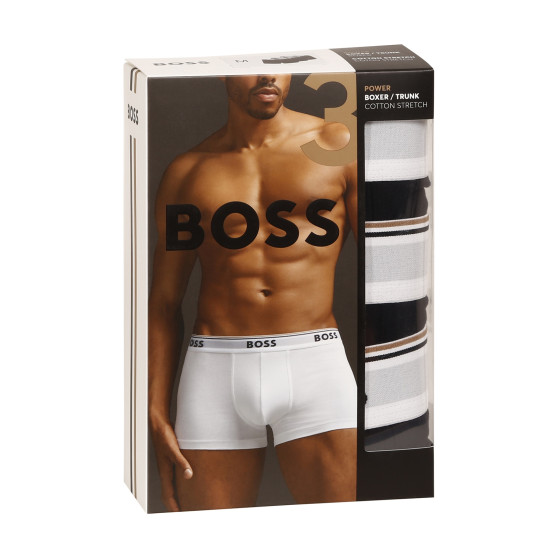 3PACK Boxers para hombre BOSS negro (50475274 994)