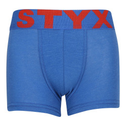 Boxers para niños Styx goma deportiva azul (GJ967)