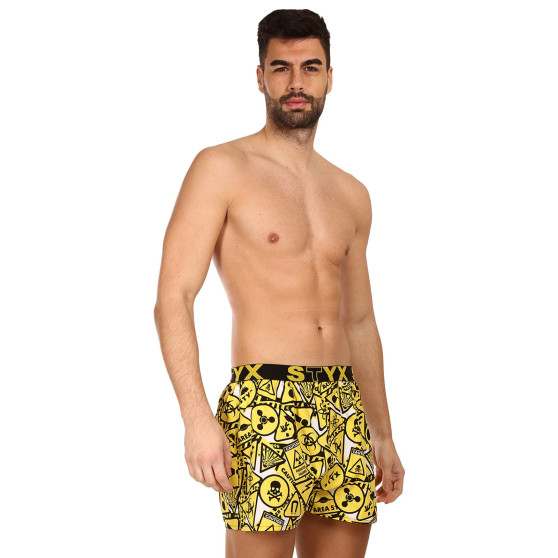 3PACK short hombre Styx art sports goma multicolor (3B11290)