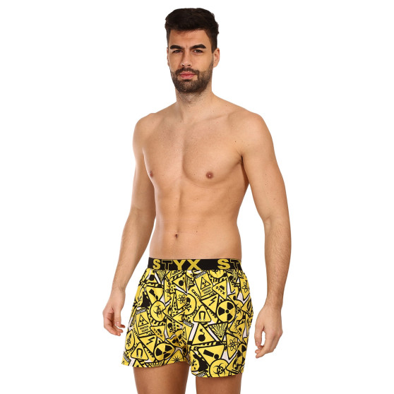 3PACK short hombre Styx art sports goma multicolor (3B11290)