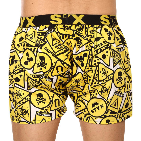 3PACK short hombre Styx art sports goma multicolor (3B11290)