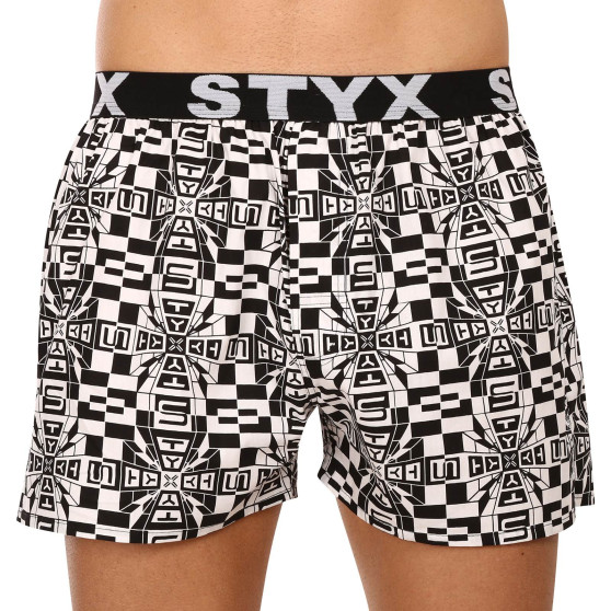 3PACK short hombre Styx art sports goma multicolor (3B14051)