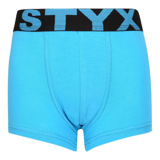 3PACK Boxers para niños Styx goma deportiva multicolor (3GJ96739)