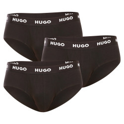 3PACK calzoncillos para hombre HUGO negro (50469763 001)