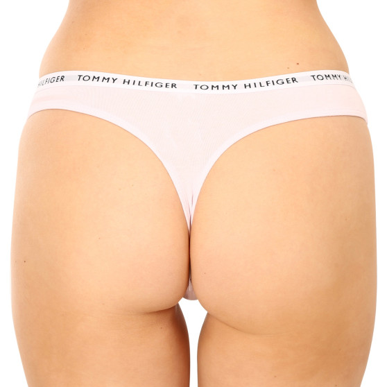 3PACK tanga de mujer Tommy Hilfiger multicolor (UW0UW04558 0Y3)