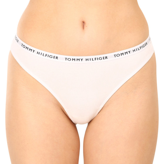 3PACK tanga de mujer Tommy Hilfiger multicolor (UW0UW04558 0Y3)