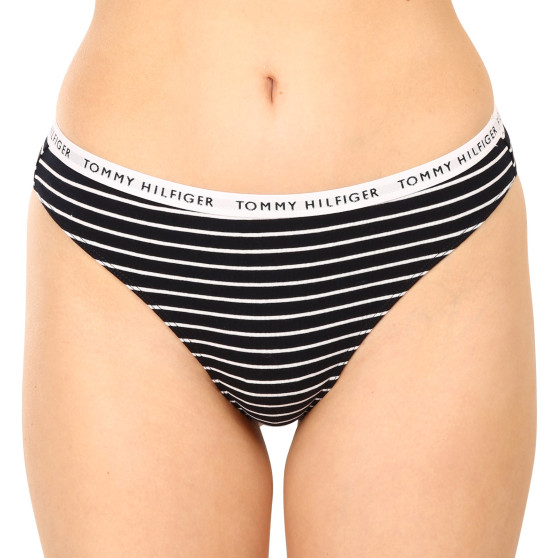 3PACK tanga de mujer Tommy Hilfiger multicolor (UW0UW04558 0Y3)