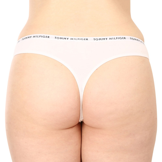 3PACK tanga de mujer Tommy Hilfiger sobredimensionado multicolor (UW0UW04558 0Y3)