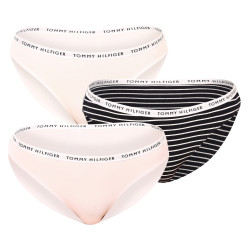 3PACK bragas de mujer Tommy Hilfiger multicolor (UW0UW04557 0Y3)