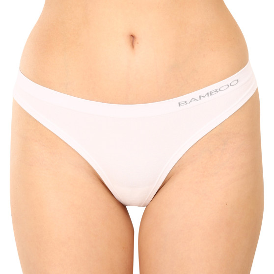 Tanga de mujer Gina bamboo white (05013)