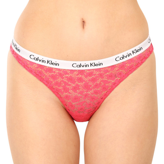 3PACK bragas de mujer Calvin Klein multicolor (QD3926E-BP3)