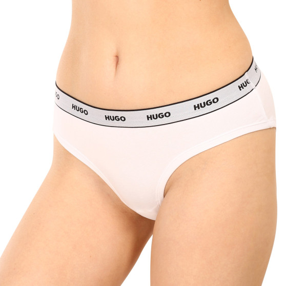 3PACK bragas de mujer HUGO blanco (50469657 100)