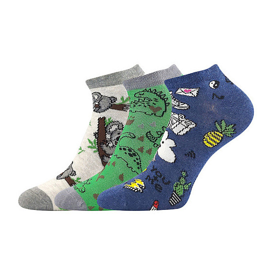 3PACK calcetines para niños Lonka multicolor (Dedonik - Mix E)