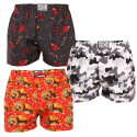 3PACK short hombre Styx art classic goma multicolor (3A14427)