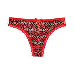 Tanga de mujer Fine woman rojo (807)