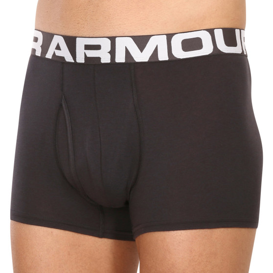 3PACK Boxers para hombre Under Armour negro (1363616 001)