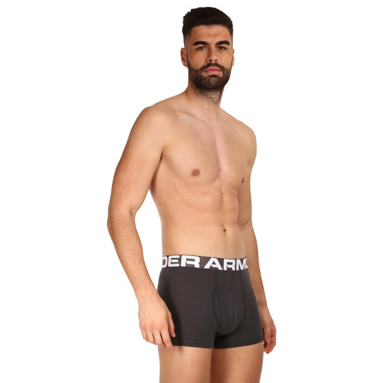 3PACK Boxers para hombre Under Armour negro (1363616 001)