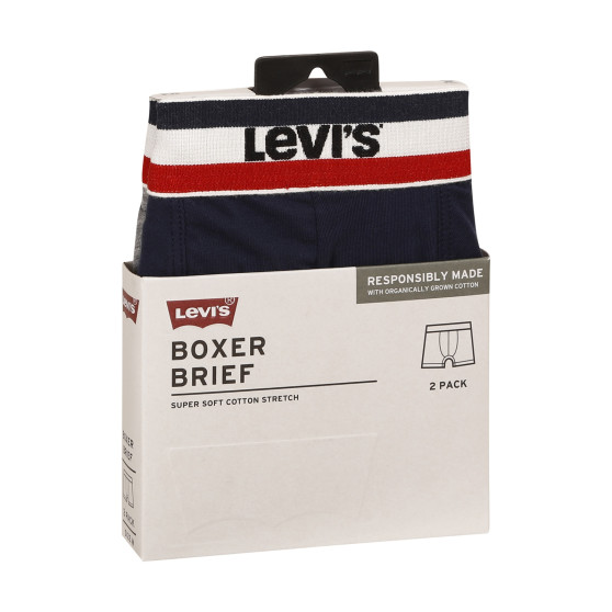 2PACK Boxers para hombre Levis multicolor (701223908 002)