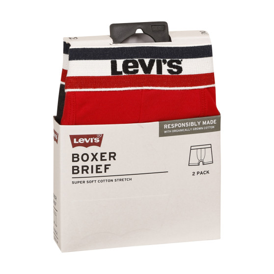 2PACK Boxers para hombre Levis multicolor (701223908 004)