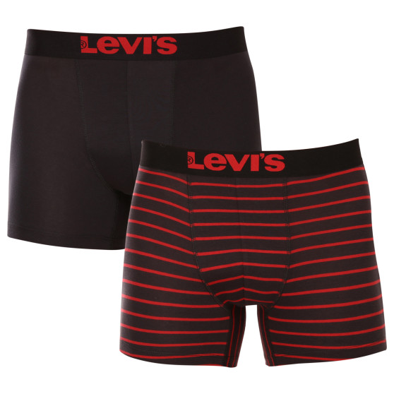 2PACK Boxers para hombre Levis negro (905011001 786)