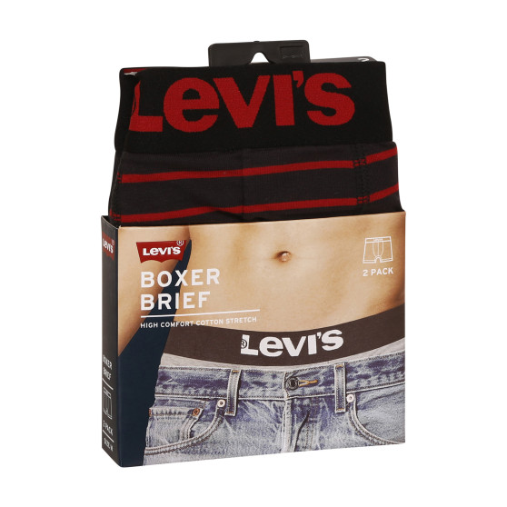 2PACK Boxers para hombre Levis negro (905011001 786)