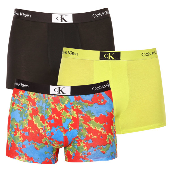 3PACK Boxers para hombre Calvin Klein multicolor (NB3528A-DY0)