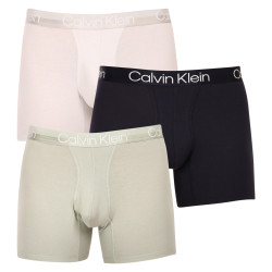 3PACK Boxers para hombre Calvin Klein multicolor (NB2971A-CBC)