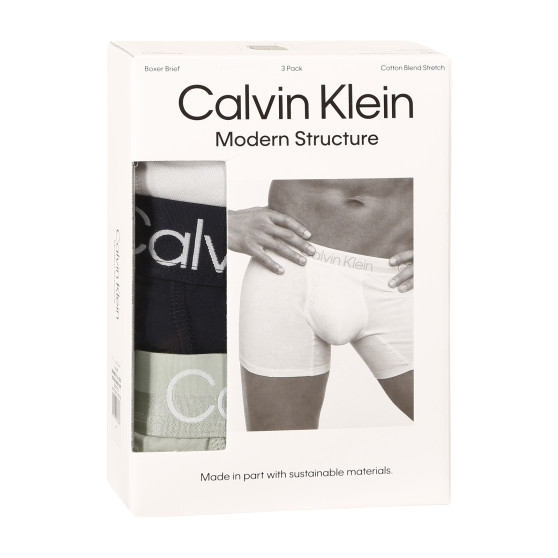 3PACK Boxers para hombre Calvin Klein multicolor (NB2971A-CBC)