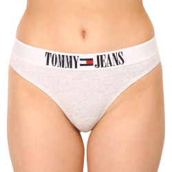 Tanga de mujer Tommy Hilfiger gris (UW0UW04209 PJ4)