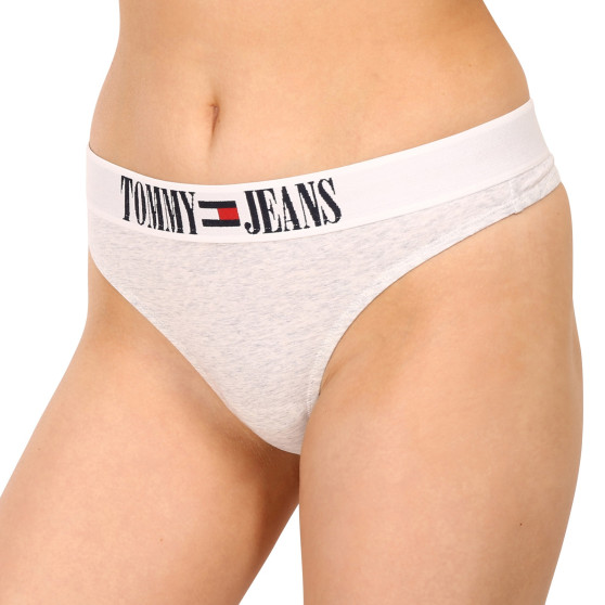 Tanga de mujer Tommy Hilfiger gris (UW0UW04209 PJ4)