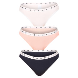 3PACK bragas de mujer Tommy Hilfiger multicolor (UW0UW03286 0TX)