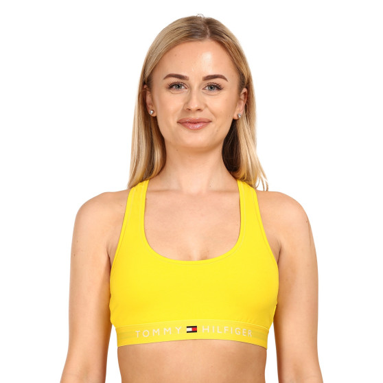 Sujetador de mujer Tommy Hilfiger amarillo (UW0UW04143 ZGS)