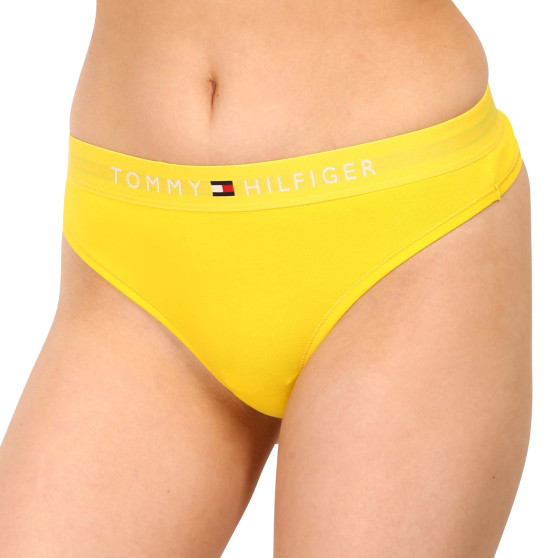 Tanga de mujer Tommy Hilfiger amarillo (UW0UW04146 ZGS)