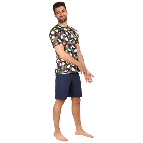 Pijama de hombre Cornette multicolor (323/144)