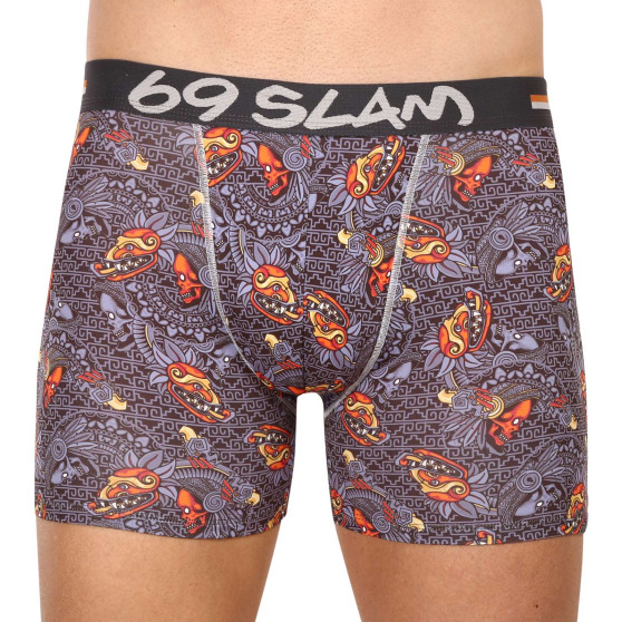 Boxers para hombre 69SLAM fit mayan head dylan (MBYMYN-PO)