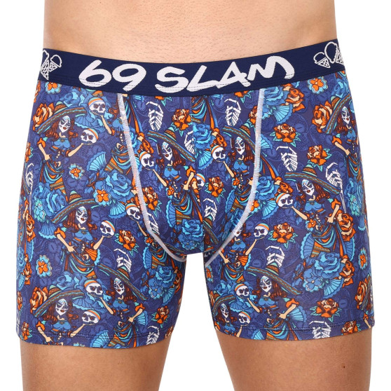 Boxers para hombre 69SLAM fit bamboo dia de los muertos colton (MPBDDM-BB)