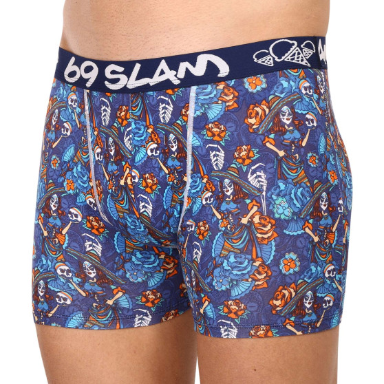 Boxers para hombre 69SLAM fit bamboo dia de los muertos colton (MPBDDM-BB)