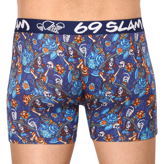 Boxers para hombre 69SLAM fit bamboo dia de los muertos colton (MPBDDM-BB)