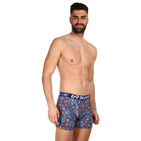 Boxers para hombre 69SLAM fit bamboo dia de los muertos colton (MPBDDM-BB)