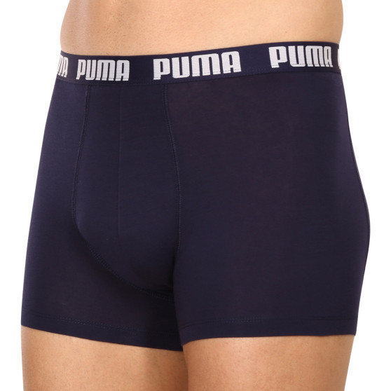 3PACK Boxers para hombre Puma azul (701206546 002)