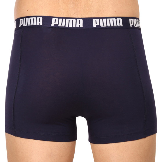 3PACK Boxers para hombre Puma azul (701206546 002)