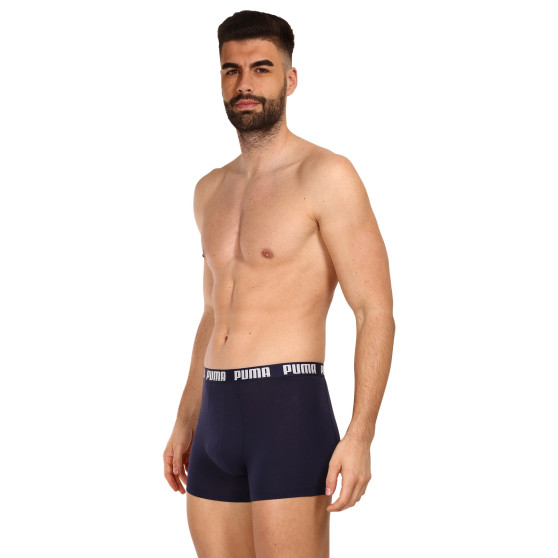 3PACK Boxers para hombre Puma azul (701206546 002)