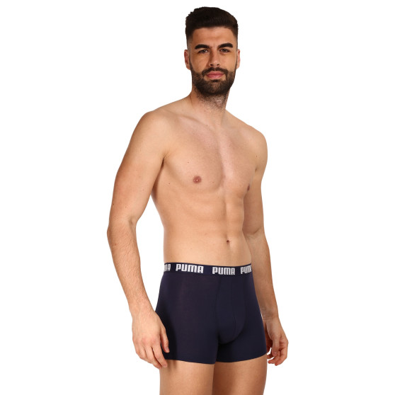 3PACK Boxers para hombre Puma azul (701206546 002)