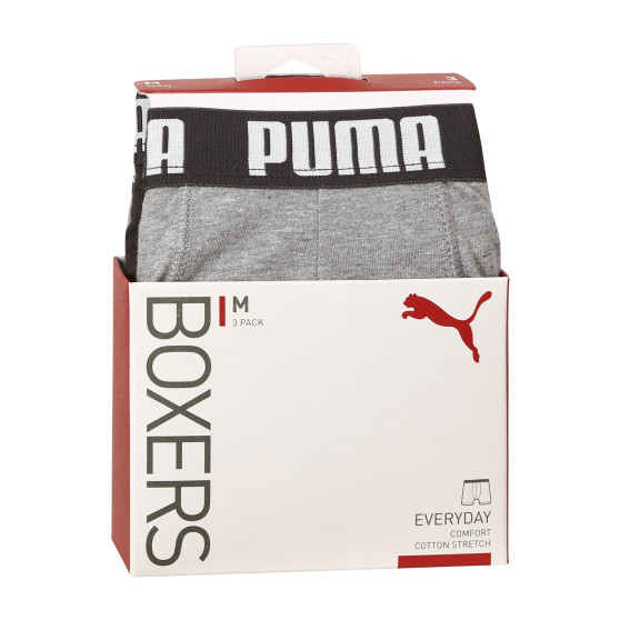 3PACK Boxers para hombre Puma multicolor (701206546 004)