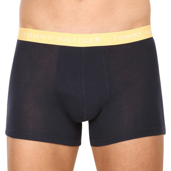 3PACK Boxers para hombre Tommy Hilfiger azul oscuro (UM0UM02324 0X0)