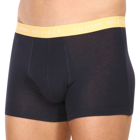 3PACK Boxers para hombre Tommy Hilfiger azul oscuro (UM0UM02324 0X0)