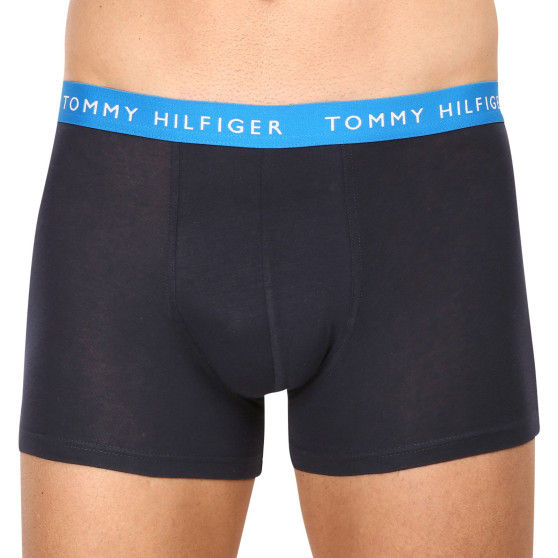 3PACK Boxers para hombre Tommy Hilfiger azul oscuro (UM0UM02324 0X0)