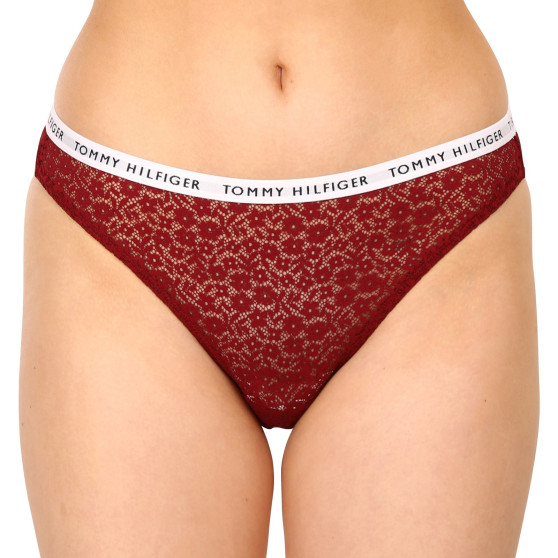 3PACK bragas de mujer Tommy Hilfiger multicolor (UW0UW04513 0WE)