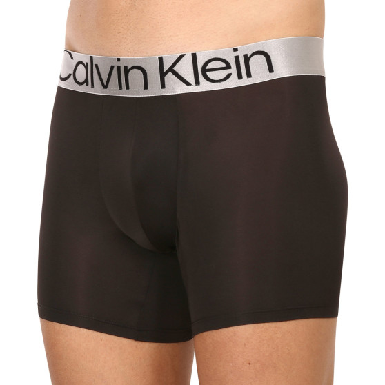 3PACK Boxers para hombre Calvin Klein negro (NB3075A-7V1)