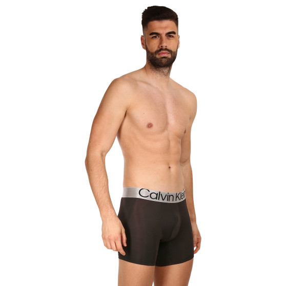 3PACK Boxers para hombre Calvin Klein negro (NB3075A-7V1)